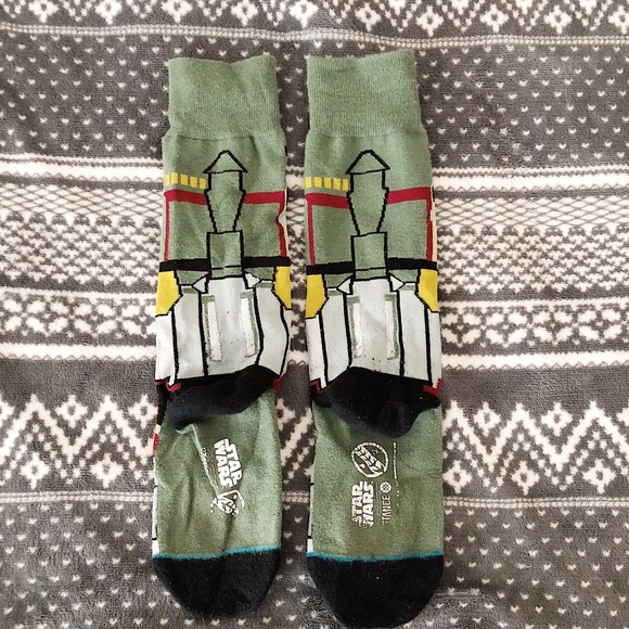 Men’s Star Wars Boba Fett Stance socks - Picture 2 of 2